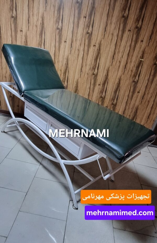 تخت معاینه پایه هلالی فوم خوب